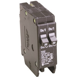 Eaton BD 2-20 Amp Single Pole Tandem CTL Circuit Breaker