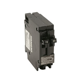 Siemens 15/20 Amp Tandem Single-Pole Type QT Circuit Breaker