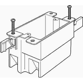 Carlon 1-Gang 18 cu. in. Old Work PVC Heavy Wall Electrical Switch and Outlet Box