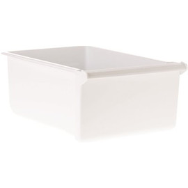 GE Refrigerator Twin Low Veggie Pan, White