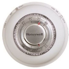 Honeywell Home Round Non-Programmable Thermostat with 1H/1C Single Stage Heating and Cooling