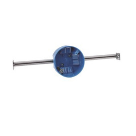 Carlon 20 cu. in. New Work Ceiling Electrical Box with Hanger and Ground Lug