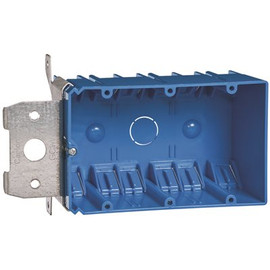 Carlon 3-Gang 49 cu. in. PVC Adjustable Electrical Box