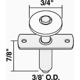 STRYBUC INDUSTRIES Bi-Fold Top Guide (2-Pack)