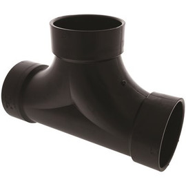 NIBCO 4 in. ABS DWV All Hub Cleanout Tee