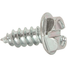 Lindstrom #6 x 1/2 in. Slotted Hex Head Sheet Metal Screws (100 per Box)