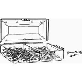 Conical Anchor Kit, 6-8 x 3/4 in. 100 Anchors and Screws Per Kit (100-Box)