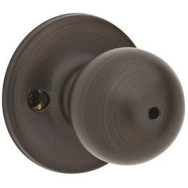 Kwikset Polo Venetian Bronze Privacy Bed/Bath Door Knob