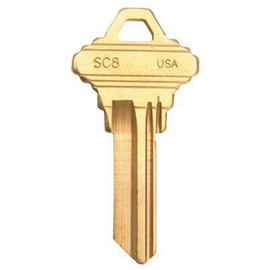 Schlage SC8 Blank Key (50-Box)