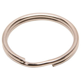 KABA ILCO KABA SPLIT KEY RING, 1 IN., 100 PER PACK