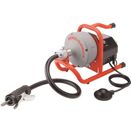 RIDGID 115-Volt K-40AF Autofeed Drain Cleaning Machine with C-13 5/16 in. Inner Core Speed Bump Cable