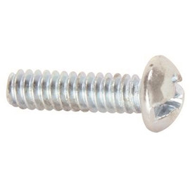 Lindstrom #8-32 TPI x 1-1/4 in. Combo Phillips/Slotted Round Machine Screws (100 per Pack)