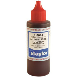 Taylor 2 oz. Test Kit Replacement Reagent Refill Bottles Phenol Red Solution