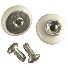 STRYBUC INDUSTRIES 7/8 in. Dia Shower Door Roller Oval (2-Pack)