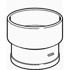 NIBCO 3 in. PVC DWV Soil Pipe Hub x No Hub Adapter