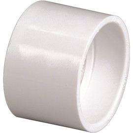 NIBCO 2 in. PVC DWV Hub x Hub Coupling Fitting NIBCO 2 in. PVC DWV Hub x Hub Coupling Fitting
