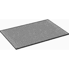 CHEVRON WIPER/SCRAPER MAT CHARCOAL 4 ft. X 8 ft.