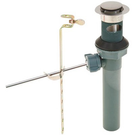 Premier Bathroom Faucet Drain Assembly, Brushed Nickel