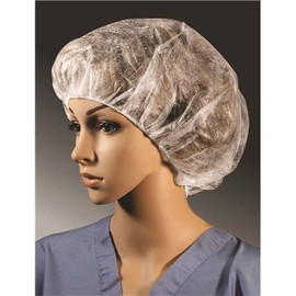 CELLUCAP BOUFFANT 18IN WHITE HANDSEWN POLYPROPYLENE