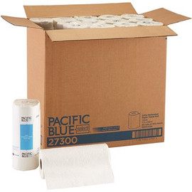 Pacific Blue Select 2-Ply White Perforated Roll Towel (30-Rolls Per Case)