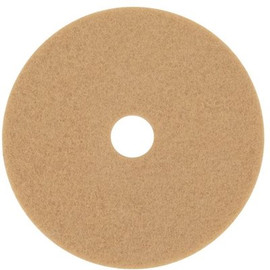 3M 20 in. Tan Burnishing Floor Pad (5-Count)