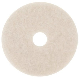 3M 20 in. White SuPer Polish Pads (5 Per Carton)