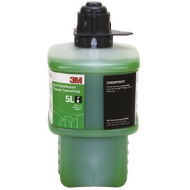 3M 2 Ltr Twist 'n Fill Quat Disinfectant Cleaner 5L Concentrate Gray Cap