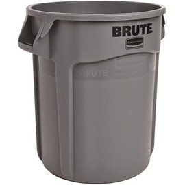 Rubbermaid Commercial Products Brute 20 gal. Gray Round Trash Can