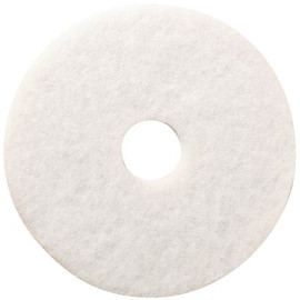Renown 12 in. White Polishing Floor Pad (5-Count)