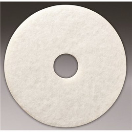 Renown 17 in. White Polishing Floor Pad (5-Count)