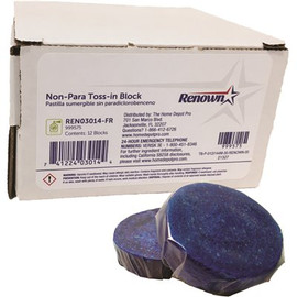 Renown Enzymatic Urinal Block Cherry (12 per Box)