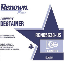 Renown N/A 15 Gal. Unscented Laundry Destainer Pail Fabric Stain Remover