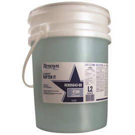 Renown N/A 5 Gal. Laundry Soften It is a Liquid Cationic Fabric Softener For Institutional Laundry Use