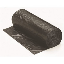 Renown 15 Gal. 6 mic 24 in. x 33 in. Black Can Liner (50 per Roll, 20-Roll per Case)