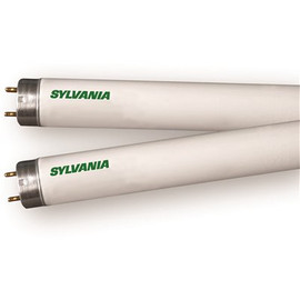 Sylvania 4 ft. 32-Watt Linear T8 Fluorescent Tube Light Bulb, Daylight (1-Bulb)