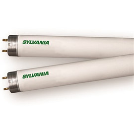 Sylvania 3 ft. 25-Watt Linear T8 Fluorescent Tube Light Bulb, Cool White (1-Bulb)