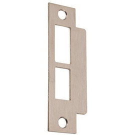 Arrow Lock Arrow Mortise Lock Strike Plate for Latch Bolt and Deadbolt Dull Chrome