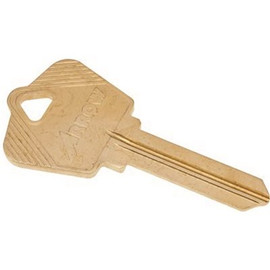 Arrow Lock Original 6-Pin Key Blank in Nickel Silver