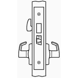 Corbin Russwin ML2000 PRIVACY MORTISE LOCK, LUSTRA