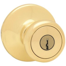 KWIKSET Tylo Entry Brass Lockset