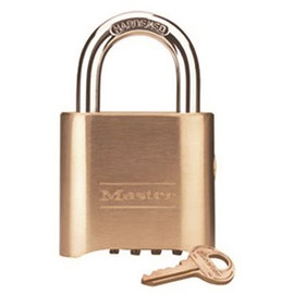 Master Lock 2 in. Body Set-Your-Own Combination Padlock, Key Override