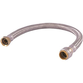 Sharkbite Max Flex Water Heater Connector 3/4" X 3/4" FIP X 24"