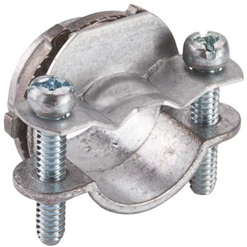 Halex 1 in. Non-Metallic (NM) Twin-Screw Clamp Connector