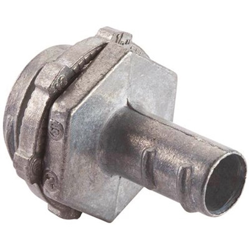 Halex 3/4 in. Standard Fitting Metal Conduit (FMC) Screw-In Connector (5-Pack)