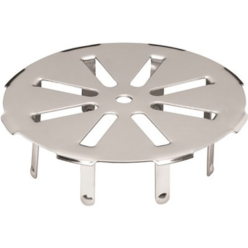 OATEY 4 in. Round Push-In Stainless Steel Shower Drain Cover