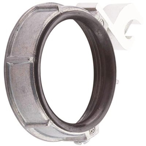 Halex 2 in. Rigid Insulated Metallic Grounding Bushing Standard Fitting Halex 2 in. Rigid Insulated Metallic Grounding Bushing Standard Fitting