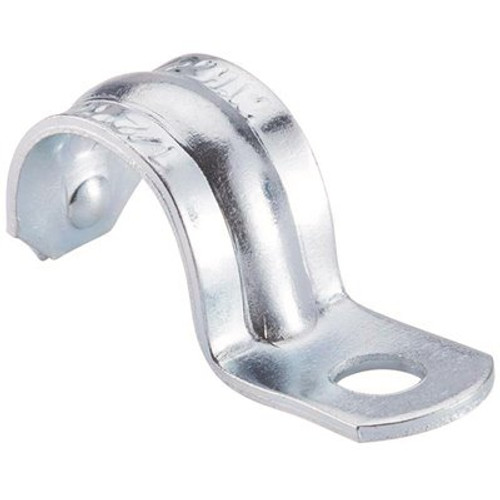 Halex 3/4 in. Electrical Metallic Tube (EMT) 1-Hole Straps (100-Pack)