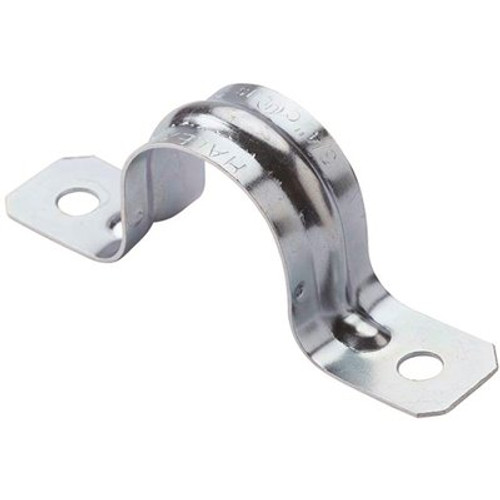 Halex 1/2 in. Rigid 2-Hole Conduit Straps (10-Pack)