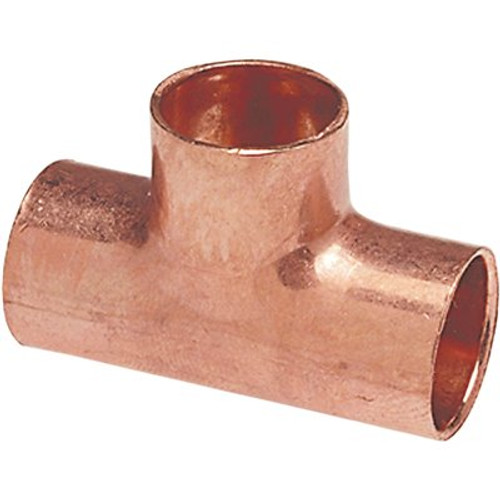 NIBCO 3/4 in. x 3/4 in. x 1 in. Copper Pressure Tee Fitting