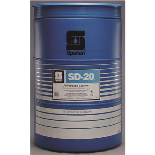 Spartan Chemical SD-20 55 Gallon Citrus Scent All-Purpose Degreaser